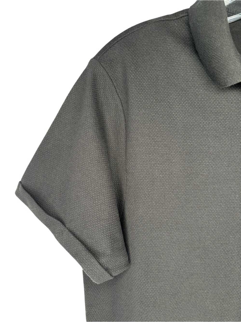 Copenhagen Stretch POLO BLACK OEKO-TEX cotton blend stretch Small elevated basic - Picture 4 of 15